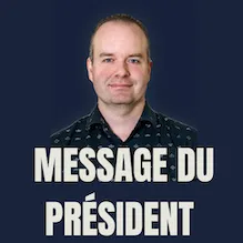 Message du President